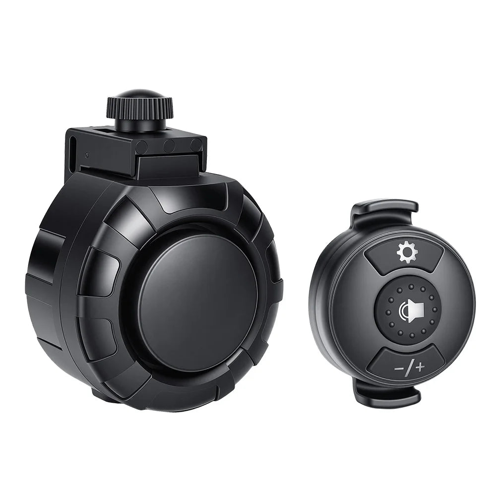 120Db Electric Bike Bell Rechargeable Bicycle Horn Remote Control Waterproof Cycling Scooter Warning Alarm Ring