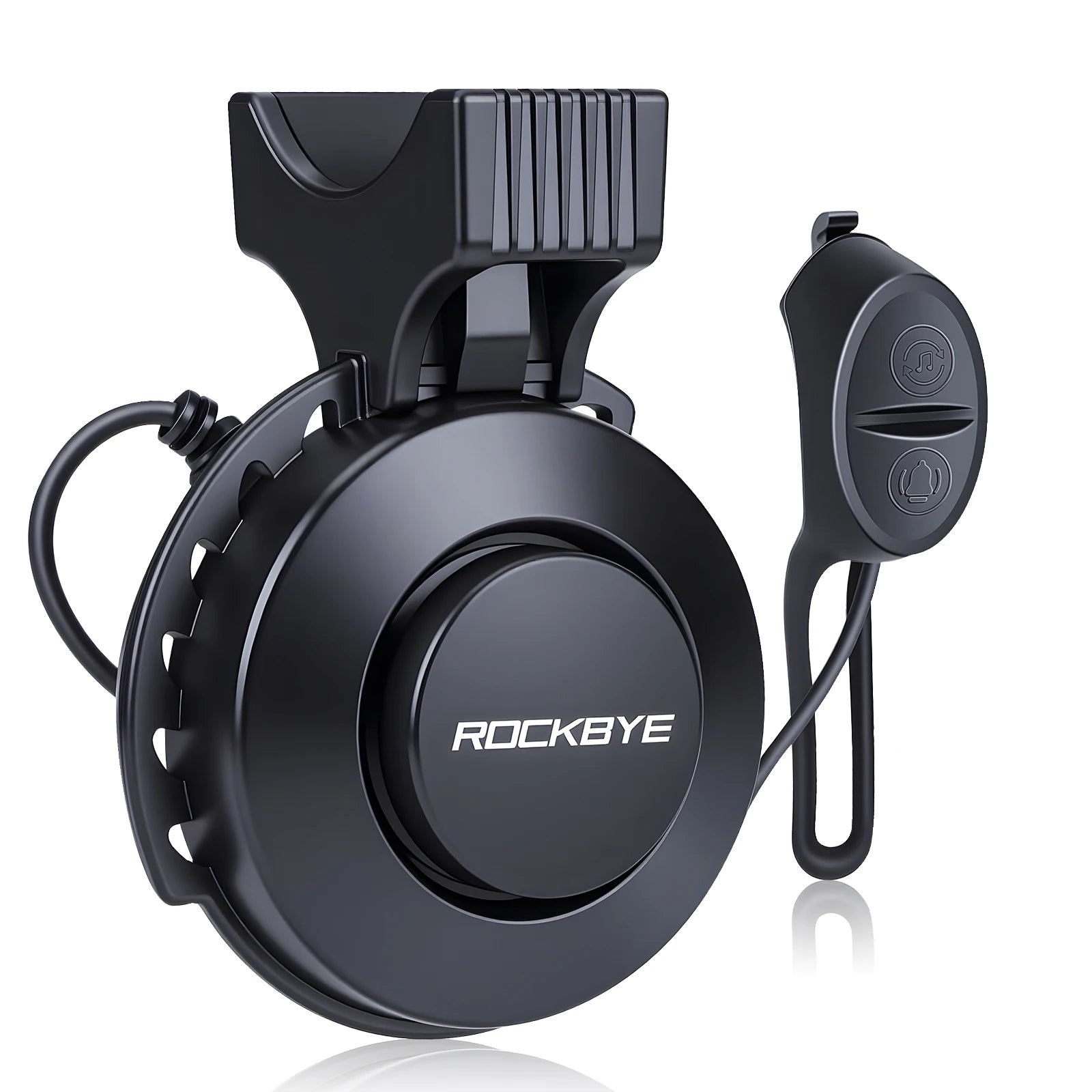 120Db Electric Bike Bell Rechargeable Bicycle Horn Remote Control Waterproof Cycling Scooter Warning Alarm Ring