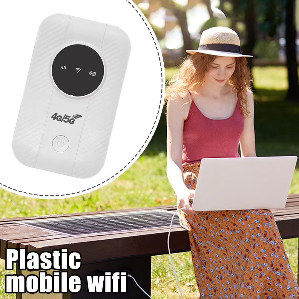 Portable Wifi Hotspot, 5G Router for High-Speed Internet, Compact Mobile Wireless Device