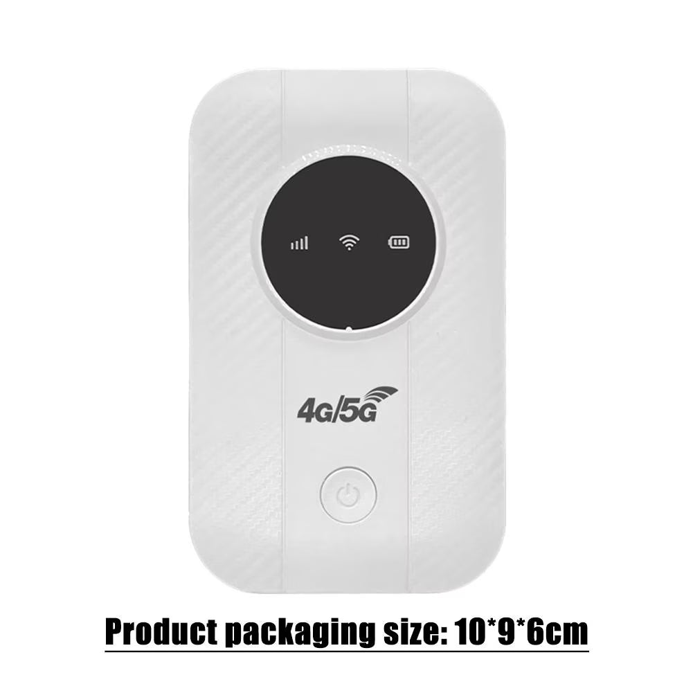 Portable Wifi Hotspot, 5G Router for High-Speed Internet, Compact Mobile Wireless Device